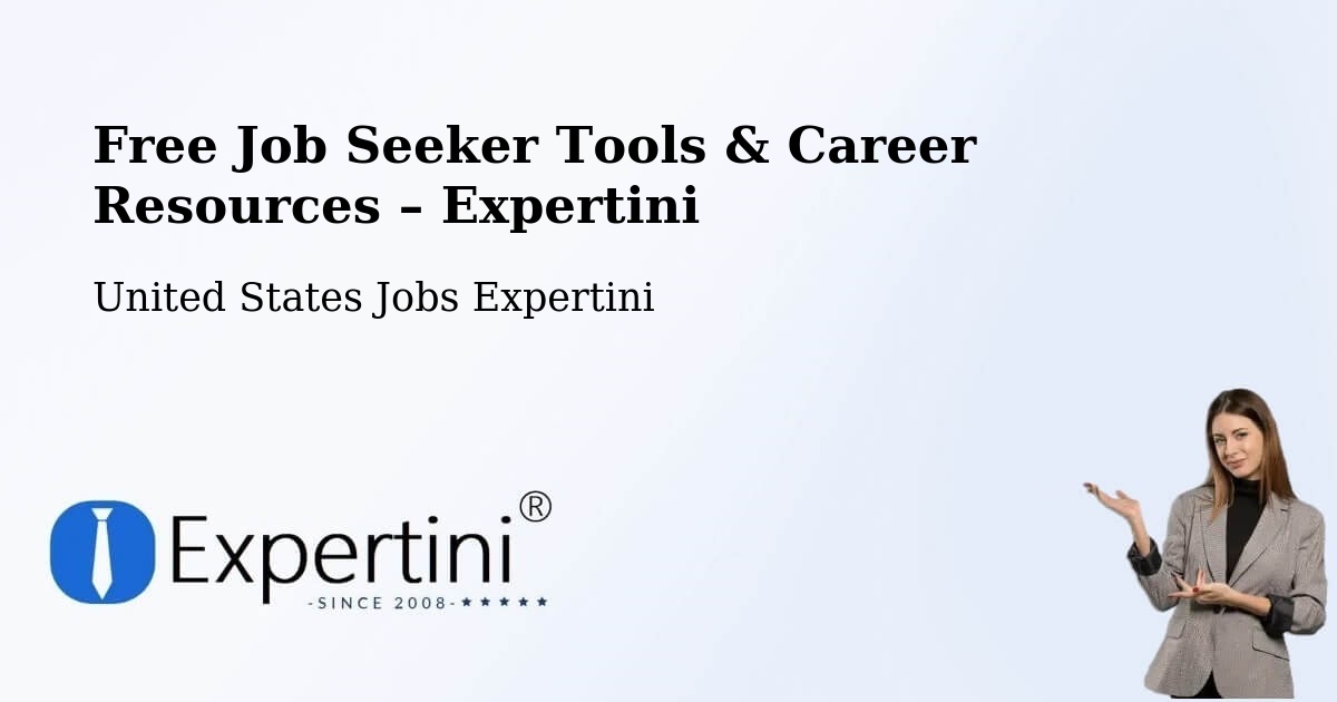 Free Job Seeker Tools & Career Resources – Somers Point - Somers Point, United States Jobs Expertini